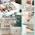 Toiletry Bag Travel Organizer with Hanging Hook Large Water-Resistant by Deal US