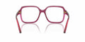 Vogue Eyewear VO5555 Women's Square Eyewear Frames 54mm Cherry Fuchsia by Deal US