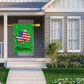 ZAEW St. Patrick's Day Shamrocks Garden Flag 12x18 Inch Green Double Sided by Deal US