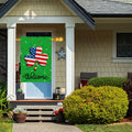 ZAEW St. Patrick's Day Shamrocks Garden Flag 12x18 Inch Green Double Sided by Deal US