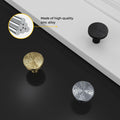 Rergy 10 Pack Zinc Alloy Black Drawer Knobs Kitchen Cabinet Pulls by Deal US