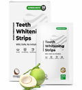Care Enamel Whitening Strips Teeth Whitener Kit Mint 28 Strips by Deal US