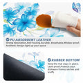 Edeesky Dish Drying Mat Leather Diatomite Kitchen Counter 12x20 Large by Deal US