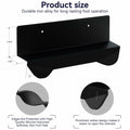 GAODEXIN 3-in-1 Cabinet Foot Pulls 2-Pack Trash Drawer Handle White by Deal US