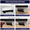 GAODEXIN 3-in-1 Cabinet Foot Pulls 2-Pack Trash Drawer Handle White by Deal US