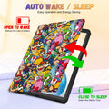 Petonist Galaxy Tab S6 Case 10.5" Cartoon Princess Design for SM-T860/T865 by Deal US