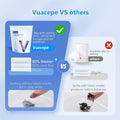 vuacepe Disposable Compressed Bath Towels Cotton Soft 27.5x55.1in 5 Pack by Deal US