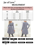 Jar of Love Womens Long Sleeve Mini Sweater Dress Dark Grey Size M by Deal US