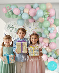 Soonlyn Baby In Bloom Balloon Arch Kit 14ft Baby Shower Decorations Wildflower by Deal US