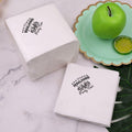 VOWFOO Mahjong Cocktail Napkins 100pcs 5x5 2-ply Mahjong Retirement Plan by Deal US