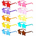 HELYKAKA 10 Pairs Star Shape Rimless Colorful Sunglasses Bulk Party Favors by Deal US