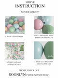 Soonlyn Baby In Bloom Balloon Arch Kit 14ft Baby Shower Decorations Wildflower by Deal US
