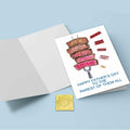 CSMOSJgreetings Pun Beef Father's Day Card for Daddy - Rarest - Single by Deal US