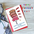 CSMOSJgreetings Pun Beef Father's Day Card for Daddy - Rarest - Single by Deal US