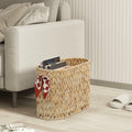 ELINZINE Toilet Paper Holder & Storage Basket for 6 Mega Rolls Grey 1 Pack by Deal US