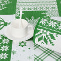 CAREMEE Christmas Area Rug Non-Slip Washable Green 2x3 FT Holiday Decor by Deal US