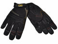 Custom Leathercraft 130XL Subcontractor Flex Grip Work Gloves, Extra Large by Deal US