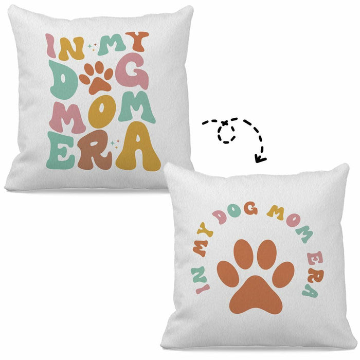 OFlich Dog Mom Pillow Cover 18x18 Gift for Women Dog Lover Double-Sided by Deal US