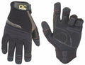 Custom Leathercraft 130XL Subcontractor Flex Grip Work Gloves, Extra Large by Deal US