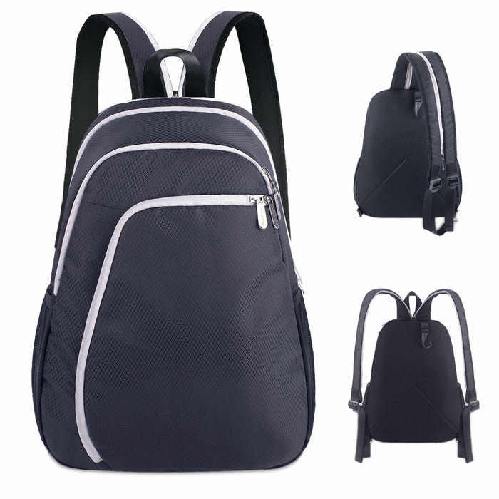SPOENGRU Small Convertible Sling Backpack Crossbody Bag Black by Deal US