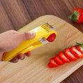 Guyuyii Banana Slicer Quick Safe Cutter Even Slices Kitchen Gadget by Deal US