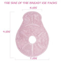 Breastfeeding Essentials Nursing Soothing Gel Pads Hot Cold Packs 2 Count by Deal US