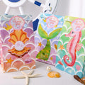 VGOODALL Mermaid Party Favor Bags Ocean Theme 54 Pack 4.7x3.1x8.7in by Deal US