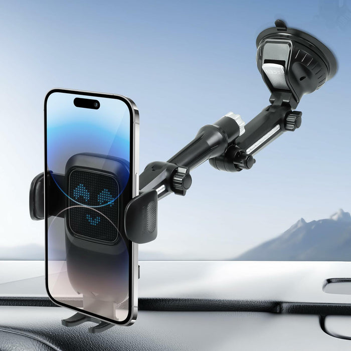 [Like New] IF FEEL Car Phone Holder Large Suction Cup for 4-7.2 inch Smartphones by Deal US