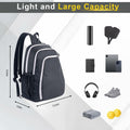 SPOENGRU Small Convertible Sling Backpack Crossbody Bag Black by Deal US