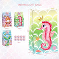 VGOODALL Mermaid Party Favor Bags Ocean Theme 54 Pack 4.7x3.1x8.7in by Deal US