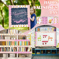 4 Rolls Valentine’s Day Bulletin Board Borders 131Ft Pink Bee Mine Trim by Deal US