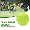 U-pick Pickleball Balls 40 Holes Outdoor Durable High Elasticity 4 Pack Multi by Deal US