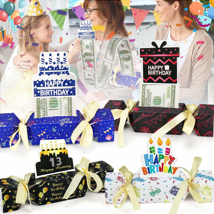 XANGNIER 8pcs Valentine's Day Surprise Money Pull Box Cash Gift Holder by Deal US