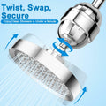 Shower Head Filter Vitamin C Hard Water Remove Chloride Heavy Metals by Deal US