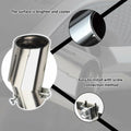 IHOTDER Stainless Steel Car Exhaust Tip 5.5'' Length Bolt-On Bright Silver by Deal US