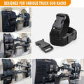 Universal Truck Gun Rack Extension Strap Black Durable Secure Firearm Holder L by Deal US