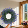 JUST FOR PARTY 18" Lavender Wreath Purple Artificial Spring Summer Decor by Deal US
