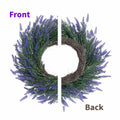 JUST FOR PARTY 18" Lavender Wreath Purple Artificial Spring Summer Decor by Deal US