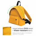Phaoullzon Mini Backpack Travel Purse Small Casual Daypack Yellow by Deal US