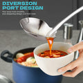 [Like New] Skimmer Slotted Spoon 316L Stainless Steel 12" Metal Heat-Proof Handle by Deal US