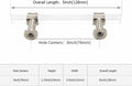homdiy 10 Pack 5 Inch Cabinet Pulls Brushed Brass Gold Kitchen Handles by Deal US