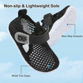 Besroad Kids Water Shoes Aqua Socks Non-Slip Mesh Navy Size 10-10.5 Toddler by Deal US