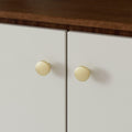 goldenwarm 5 Pack Gold Aluminium Alloy Cabinet Knobs for Drawers by Deal US