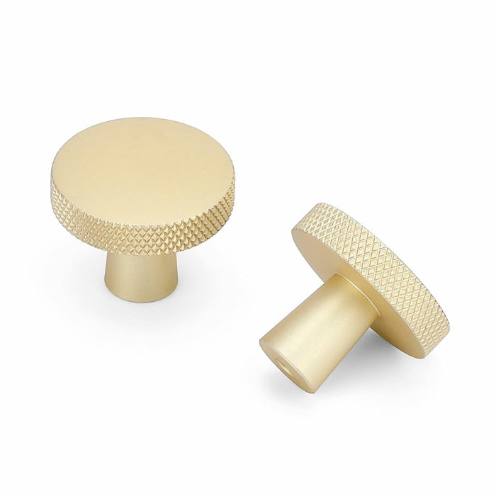 goldenwarm 5 Pack Gold Aluminium Alloy Cabinet Knobs for Drawers by Deal US