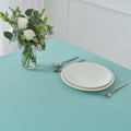 maxmill Jacquard Waterproof Spillproof Tablecloth 60x60 Turquoise by Deal US