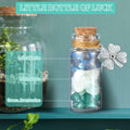 Reallnaive Good Luck Crystal Gemstone Bottle Souvenir Gift 0.13lb by Deal US