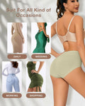 USEASY Mid Waist Tummy Control Seamless Shapewear Women Mint Size S by Deal US