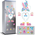 Weewooday 14pcs Easter Gnomes Refrigerator Magnets Multicolor Holiday Set by Deal US