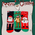 KKVXVEUQZ Men's Premium Cotton Christmas Socks 3 Pack by Deal US