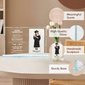 [Like New] Graduation Gifts 2025 Crystal Graduate Figurine Plaque 4x6 Inspirational by Deal US